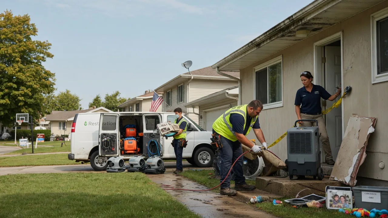Water Damage Restoration in Yates City, IL near me
